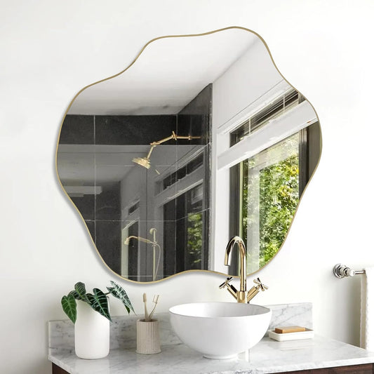 Bathroom designer Wall Mirror|Irregular shape Mirrors